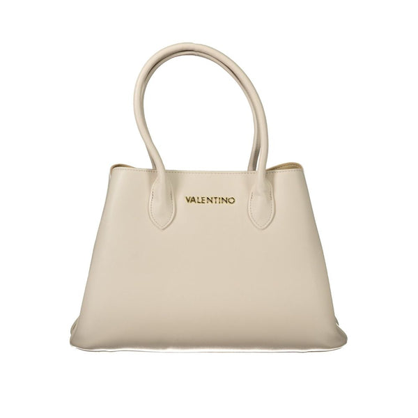 Mario Valentino Beige Polyethylene Women Handbag