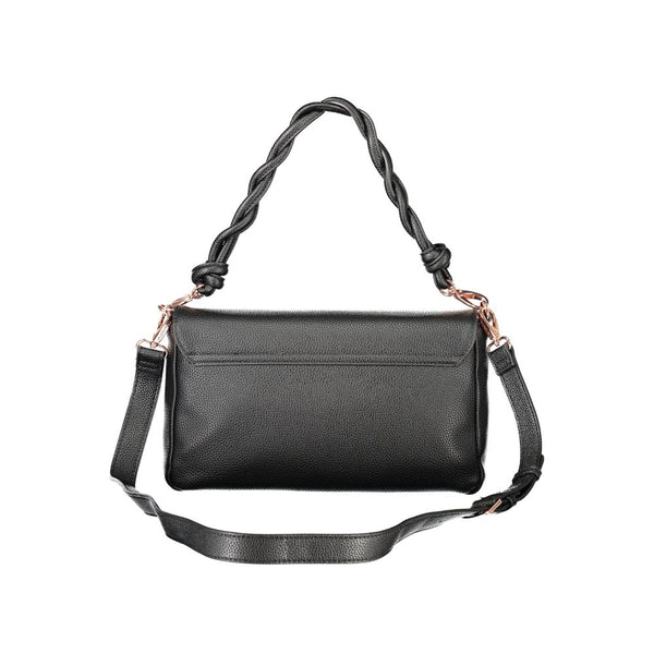 Mario Valentino Black Polyethylene Women Handbag
