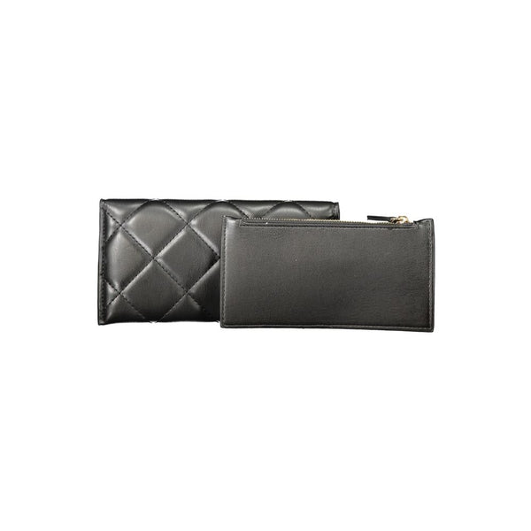 Mario Valentino Black Polyethylene Women Wallet