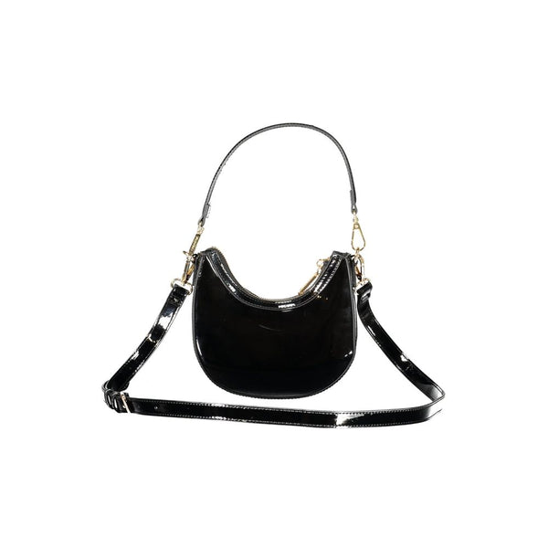 Mario Valentino Black Polyethylene Women Handbag