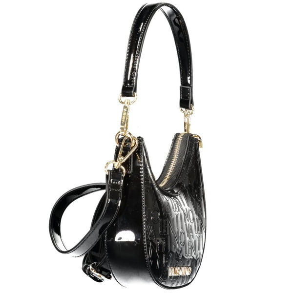 Mario Valentino Black Polyethylene Women Handbag
