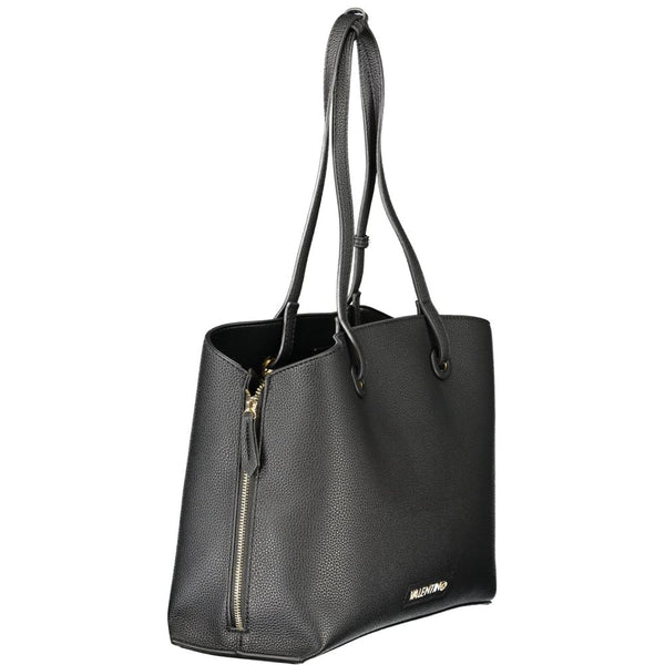 Mario Valentino Black Polyethylene Women Handbag