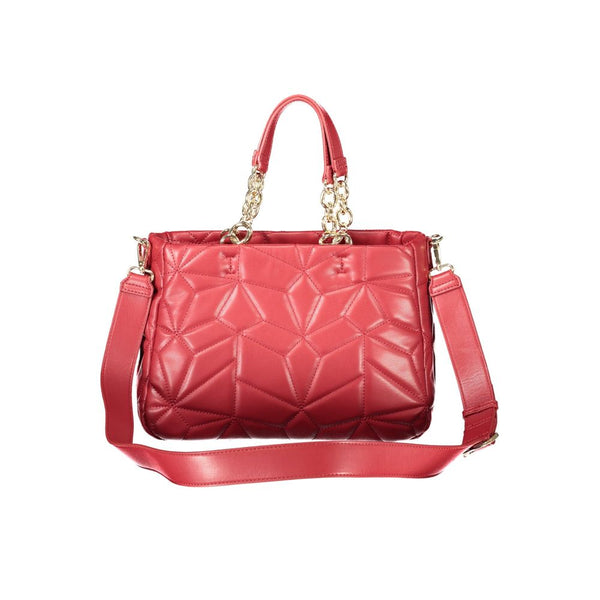 Mario Valentino Red Polyethylene Women Handbag
