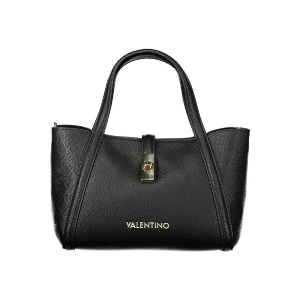 Mario Valentino Black Polyethylene Women Handbag