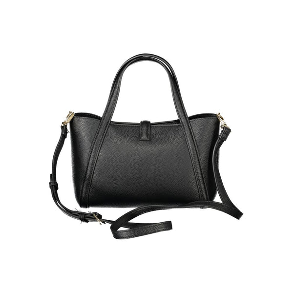 Mario Valentino Black Polyethylene Women Handbag