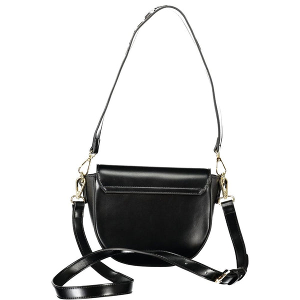 Mario Valentino Black Polyethylene Women Handbag