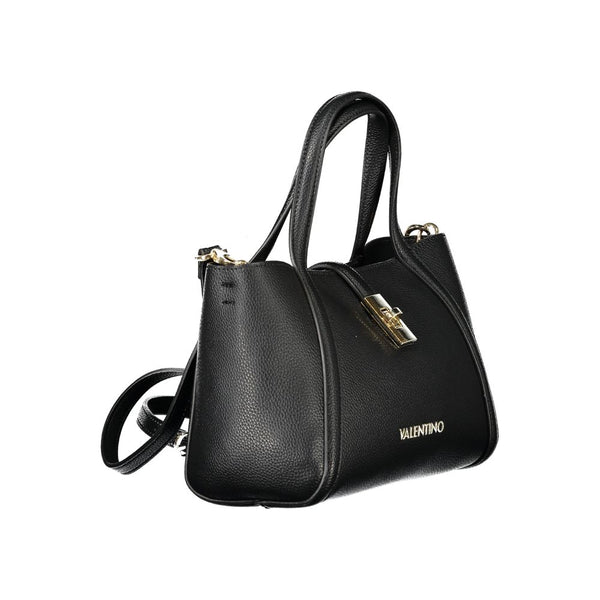Mario Valentino Black Polyethylene Women Handbag