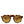 Dolce & Gabbana Brown Acetate Round Leopard Print Eyewear Sunglasses
