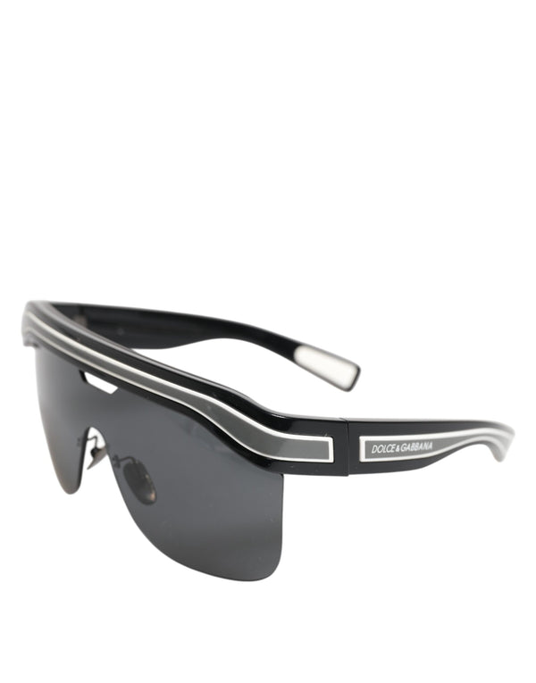 Dolce & Gabbana Black White Street Sporty DG6162 Men Eyewear Sunglasses