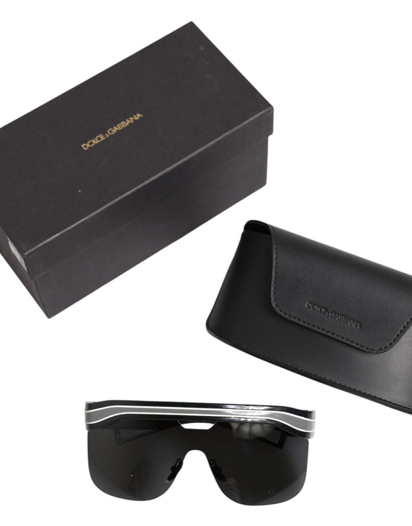 Dolce & Gabbana Black White Street Sporty DG6162 Men Eyewear Sunglasses