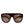 Dolce & Gabbana Dark Brown Havana DG4398F Square Frame Eyewear Sunglasses