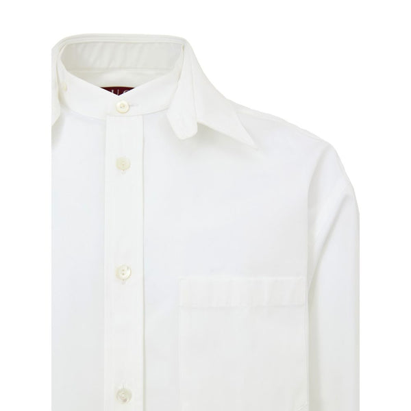Gucci White Cotton Shirt