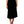 Dolce & Gabbana Black High Waist Fit Flared Midi Skirt