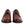 Dolce & Gabbana Burgundy Leather Lace Up Derby Dress Shoes