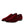 Dolce & Gabbana Red Cotton Velvet Slip On Loafers Formal Shoes