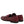 Dolce & Gabbana Burgundy Calfskin Leather Formal Slip On Shoes