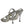 Dolce & Gabbana Silver Strass Ankle Strap Heels Sandals Shoes