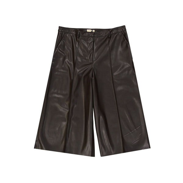 BLANCA VITA Faux Leather Shorts