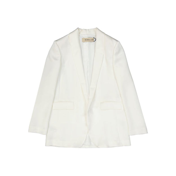 BLANCA VITA Satin Effect Jacket