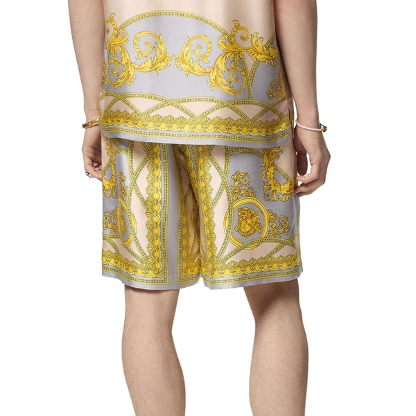 Versace La Coupe Des Dieux Silk Shorts