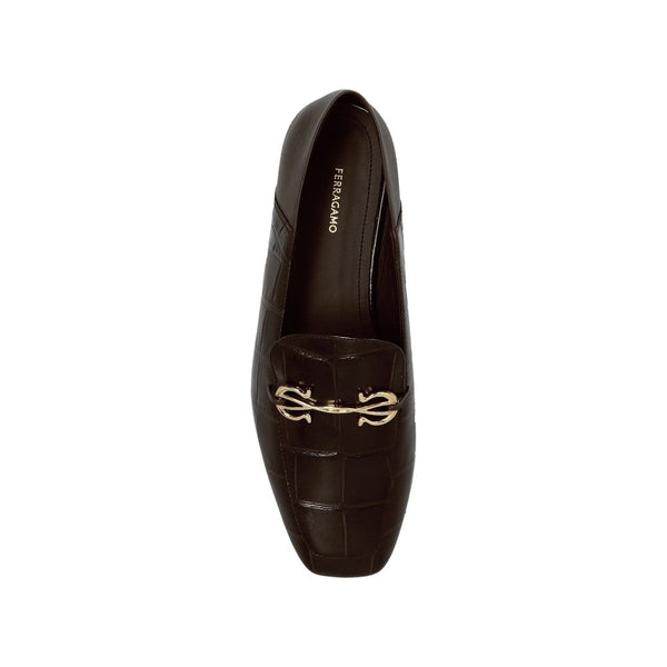 Salvatore Ferragamo Louis Leather Lofaers