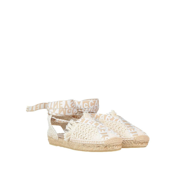 Stella McCartney Logo Canvas Espadrilles