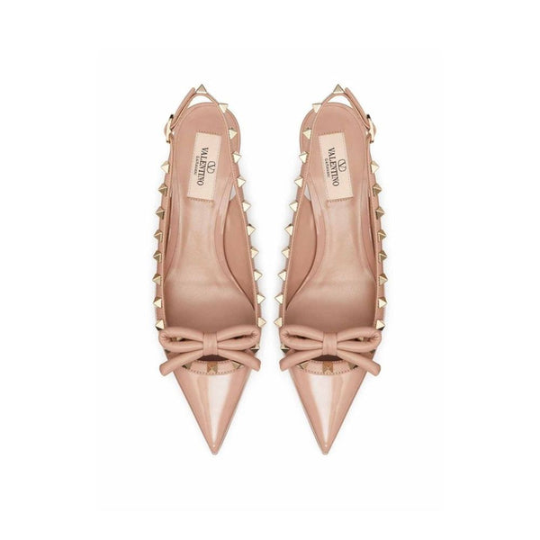 Valentino Garavani Leather Slingback Pumps