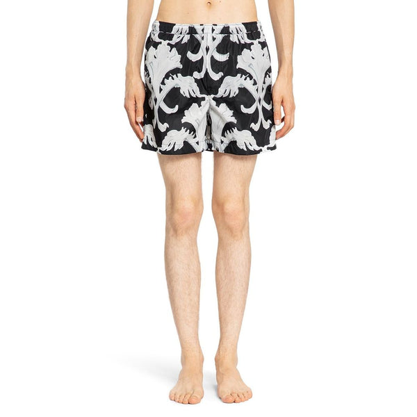 Valentino Metamorphos Wall-Print Swim Shorts