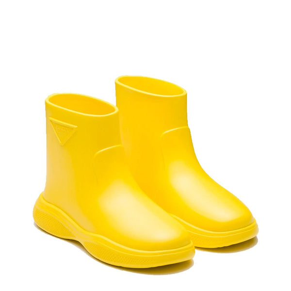 Prada Logo Rubber Boots