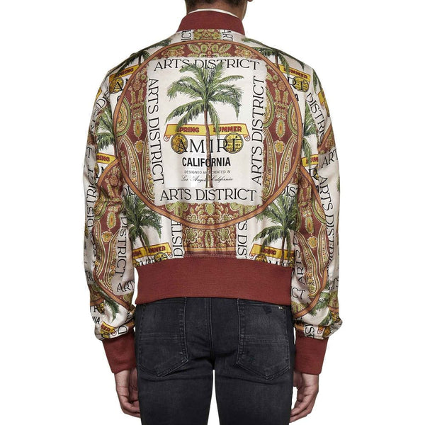 Amiri Printed Silk Jacket