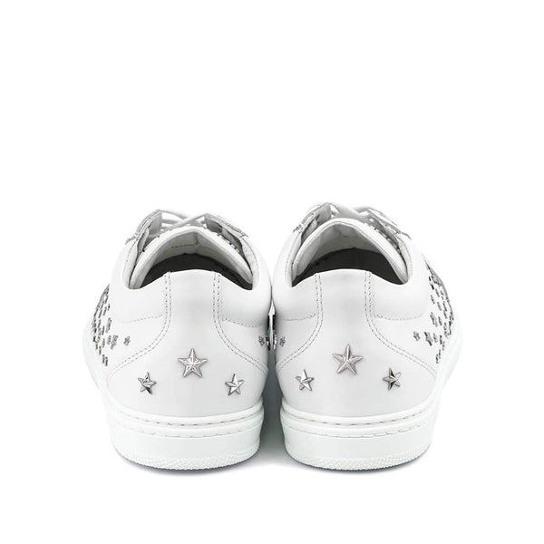 Jimmy Choo Cash Star Leather Sneakers
