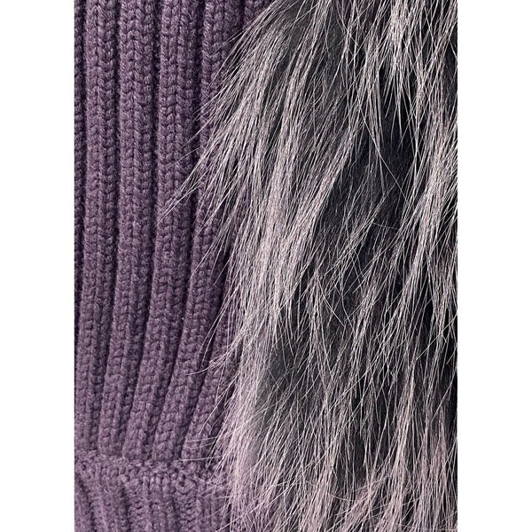 Fabiana Filippi Fox Fur Knitted Vest Jacket