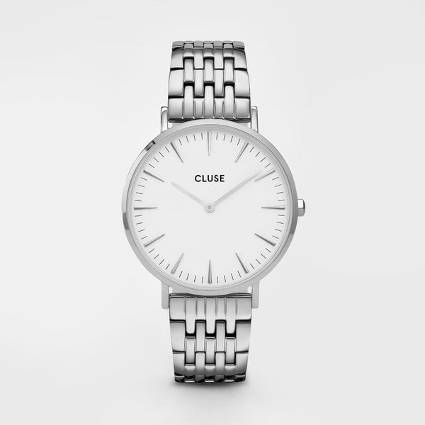 Cluse Silver Stainless Steel Watch