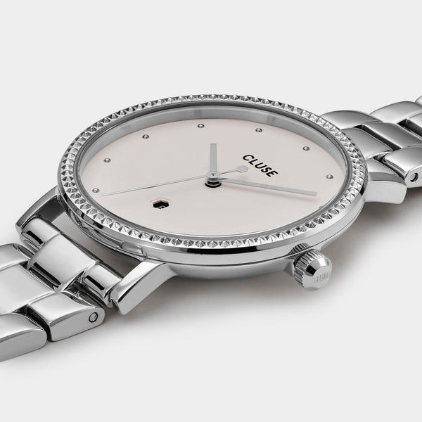 Cluse Silver Stainless Steel Watch