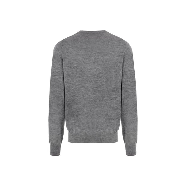 Brunello Cucinelli Gray Cashmere Men Sweater