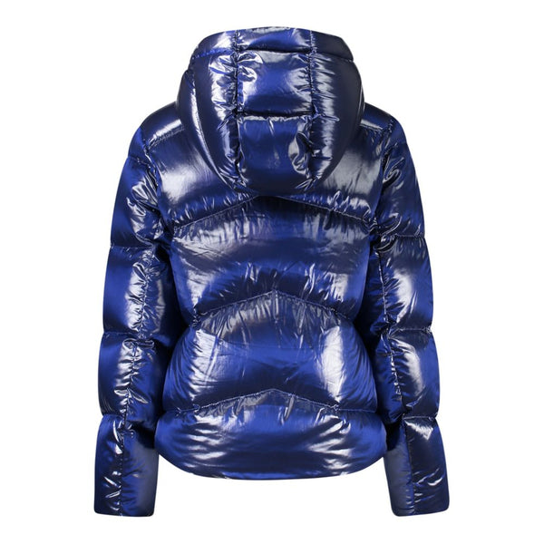 K-WAY Blue Polyamide Jackets & Coat