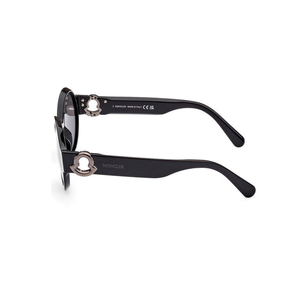 Moncler Black Pantograph Sunglass