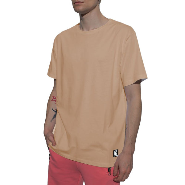 Balmain Brown Cotton T-Shirt