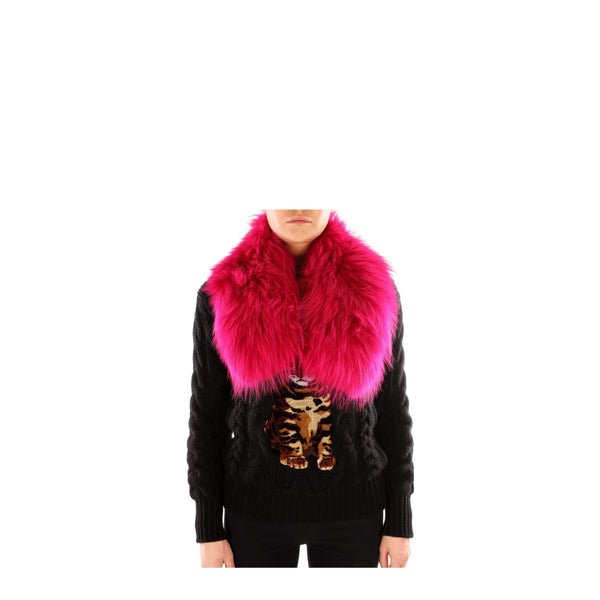 Mr. Mrs. Shirt Pink Fur Foulards