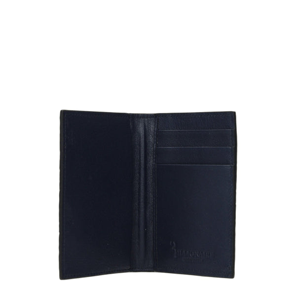 Billionaire Italian Couture Blue Crocodile Cardholders