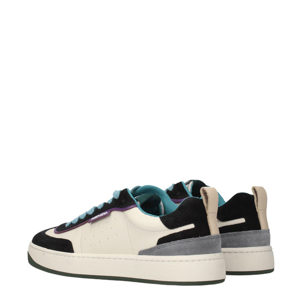 Kenzo Multicolor Leather Low Tops