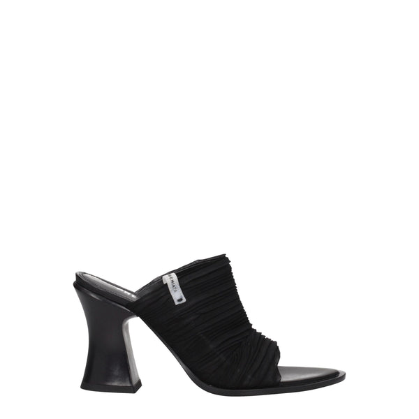 Premiata Black Fabric Platforms