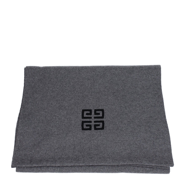 Givenchy Gray Wool Scarves