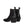 Chloé Black Leather Ankle Boots