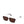 Jacquemus Brown Acetate Sunglasses