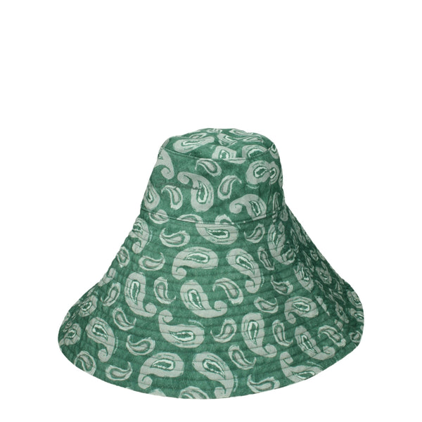 Jacquemus Green Cotton Sunhats