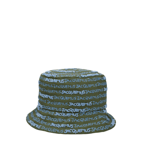 Jacquemus Green Cotton Bucket Hats