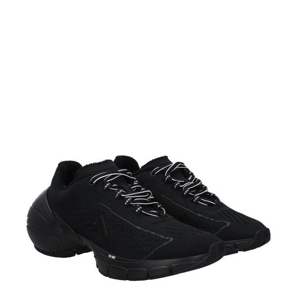 Givenchy Black Fabric Athletic Sneakers