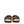 Palm Angels Brown Leather Slippers Sandals