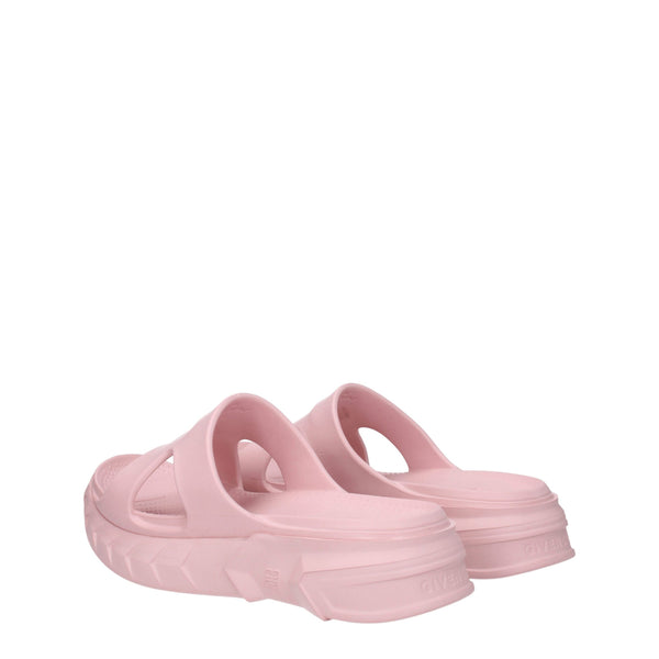 Givenchy Pink Cotton Slippers Sandals